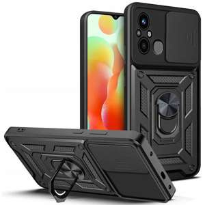 Husa Tech-protect Camshield Pro Xiaomi Redmi 12C negru Case