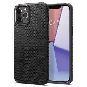 Case Iphone SPIGEN Liquid Air 12 12 Pro Black Matte Black Case