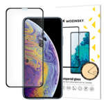 Wozinsky super-puternic Full Glue ecran complet din sticlă temperată cu cadru Case Friendly Apple iPhone 11 Pro / iPhone XS / iPhone X negru