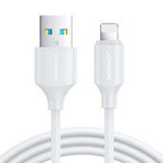 cablu Joyroom pentru încărcare / transfer de date USB - Lightning 2,4A 1m alb (S-UL012A9)